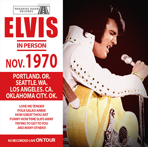 Elvis In Person Nov. 1970