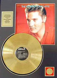 The #1 Number One Hits 24 Kt Gold LP Record 