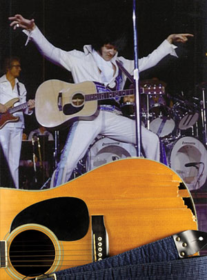 Elvis Guitar Auction Broken